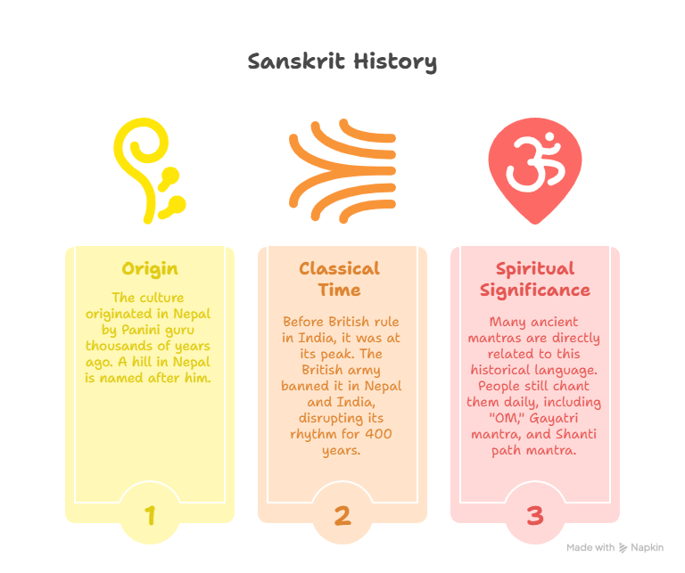 history of sanskrit