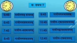 time in sanskrit